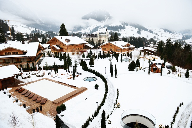 Louis Vuitton Gstaad Resort - Inspired by Swiss Chalet Style